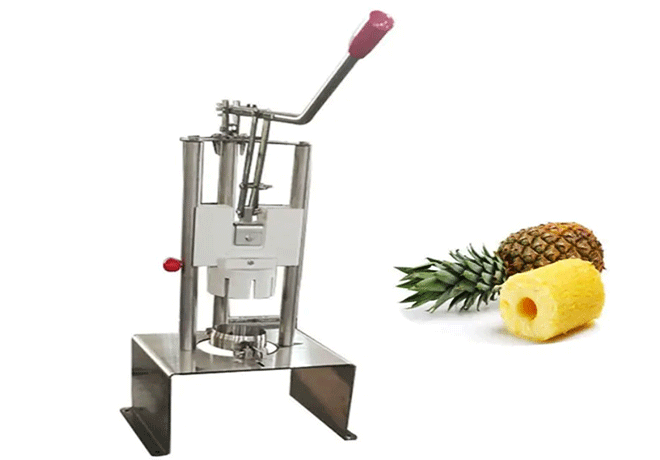 pineapple coring machine