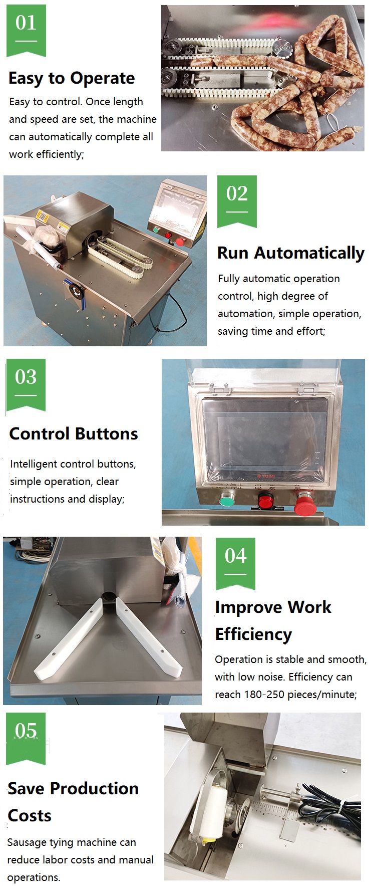 sausage knotting machine