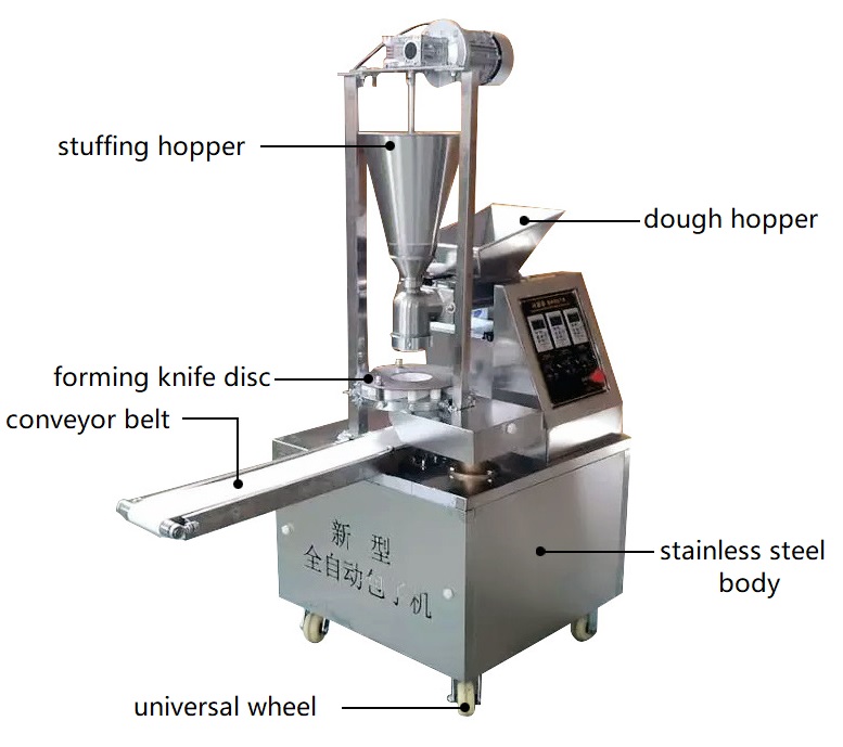 steamed bun molding machine